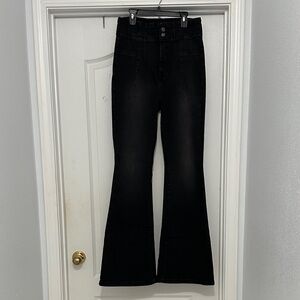 We The Free Black Flare Jeans